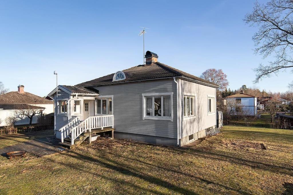 Trevligt hus med uteplats, Emmaboda kommun, Lindås Exteriör bild